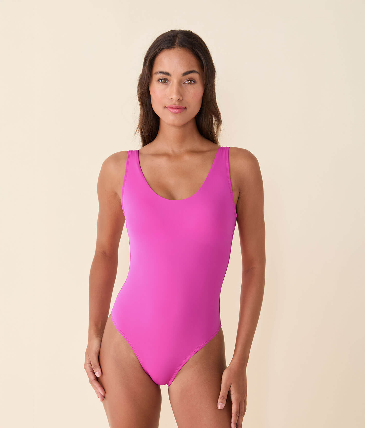 Ibiza One Piece — Eco Nylon — Azalea