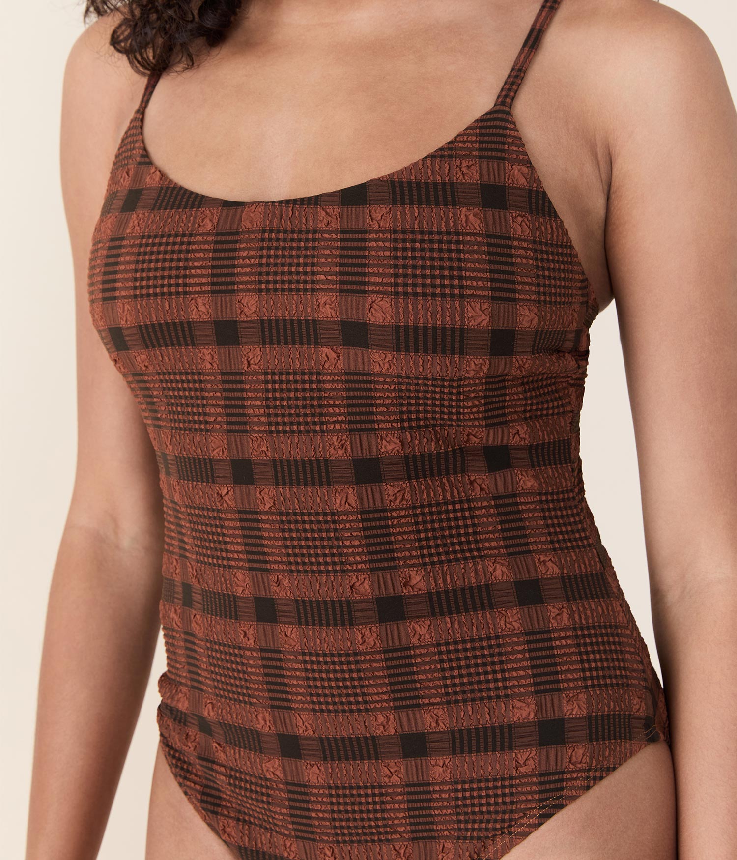 Amalfi One Piece — Plaid — Sierra Plaid - Image 4