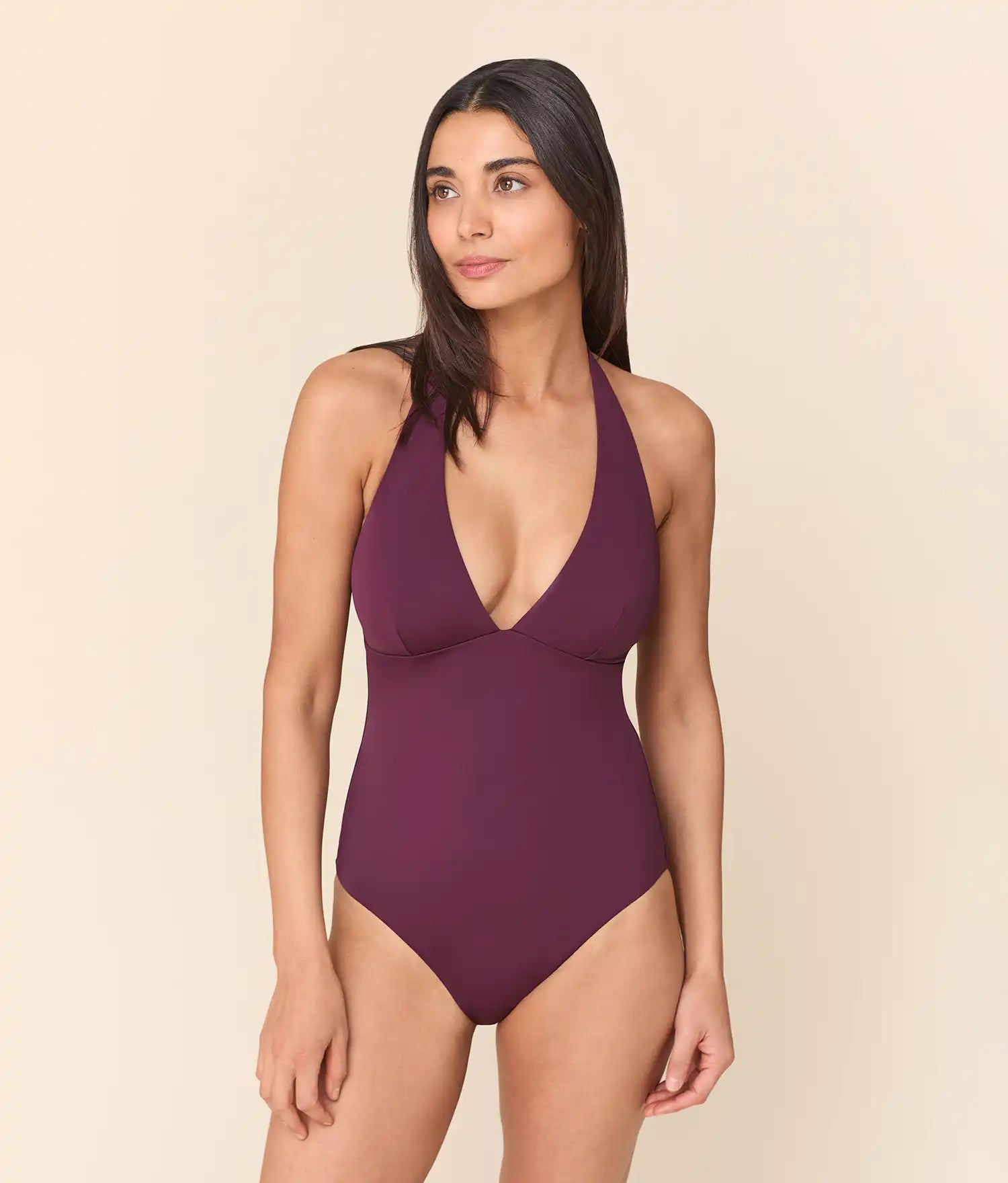 Majorca One Piece — Eco Nylon — Sundried Violet