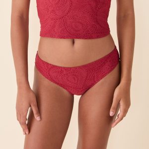 Classic Bikini Bottom — Paisley — Paprika